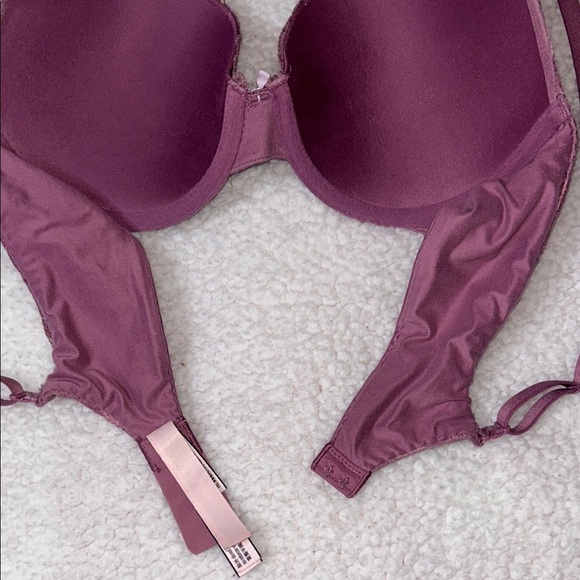 Victoria's Secret Purple Lace Padded Bra - Picture 3 of 10
